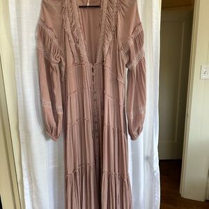 Free People Cassis Dress Mauve